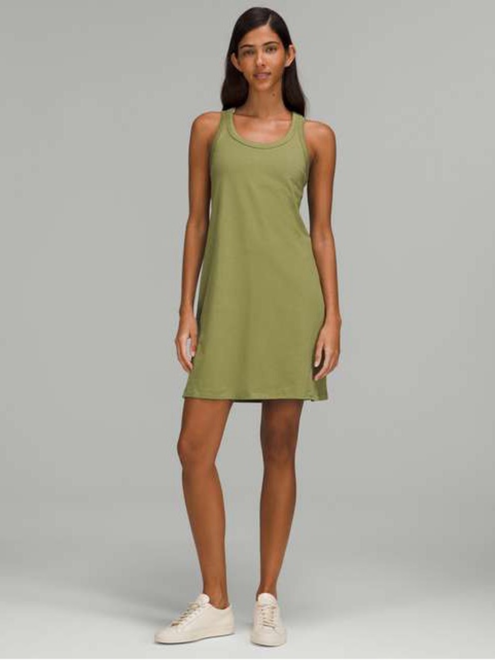 Lululemon Classic-Fit Cotton-Blend Scoop Dress